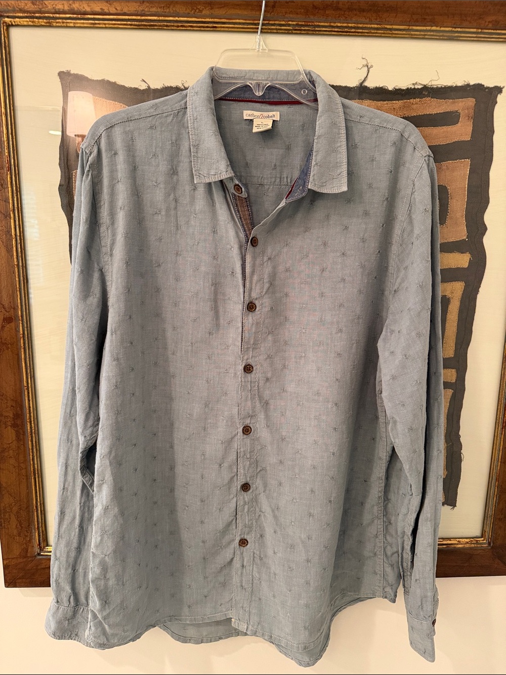 Carbon2Cobalt Men’s Linen Shirt